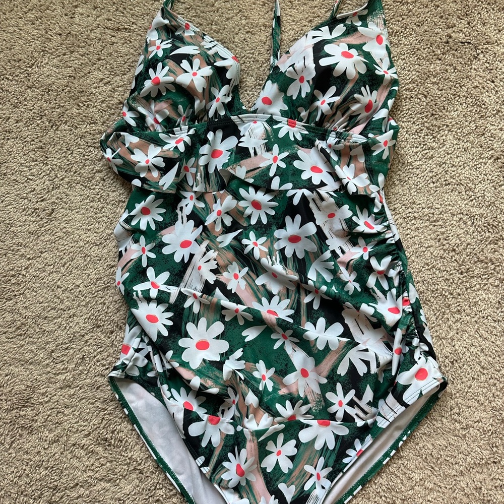 Floral One-Piece Swimsuit